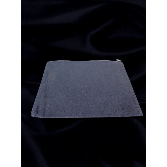 Mystic Canvas Zipper Pouch With Gold Celestial Design 9"x 7" - Picture 4 of 9